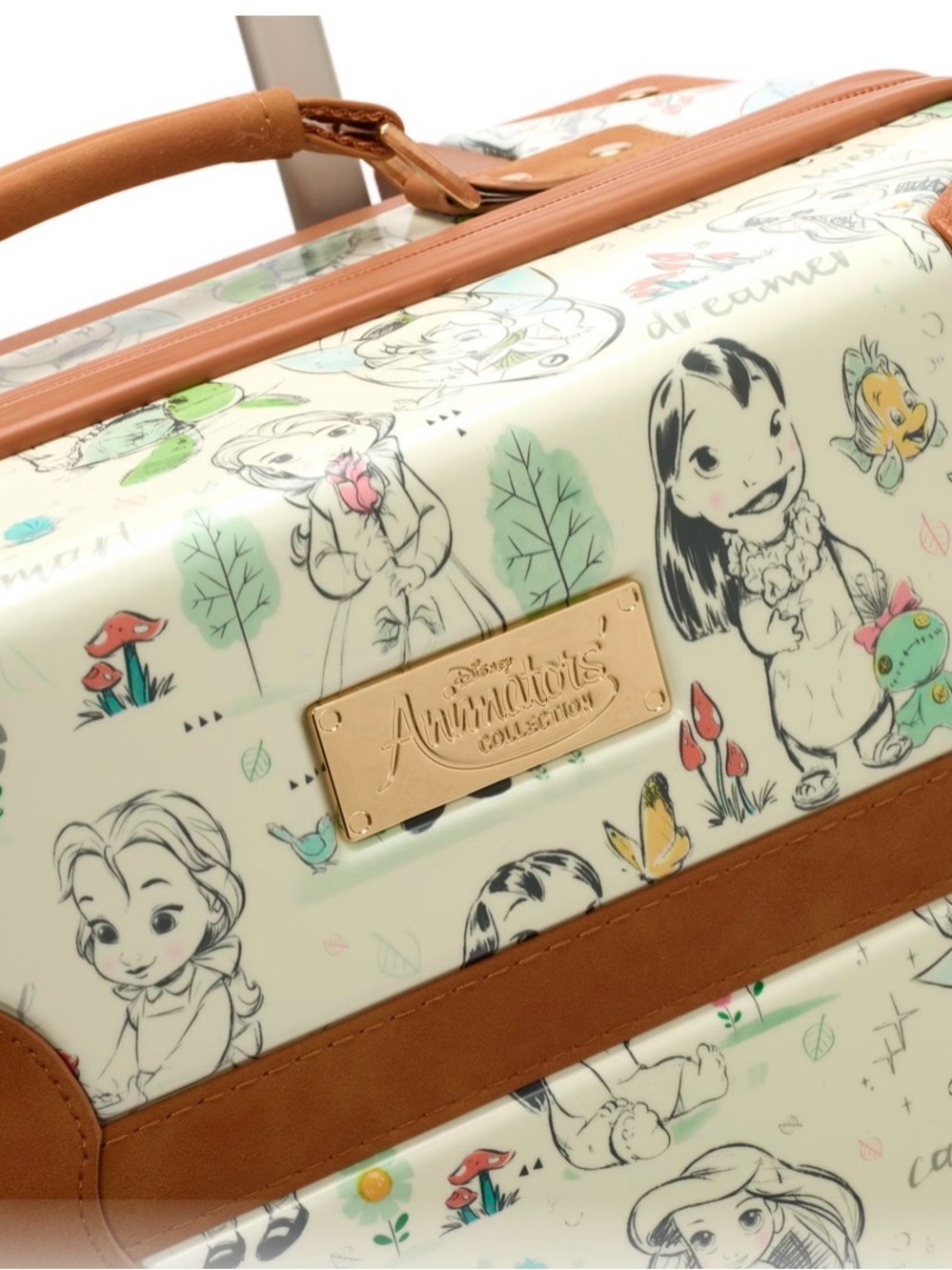 Disney Store Disney Animators' Collection Rolling Luggage - Picture 5 of 16